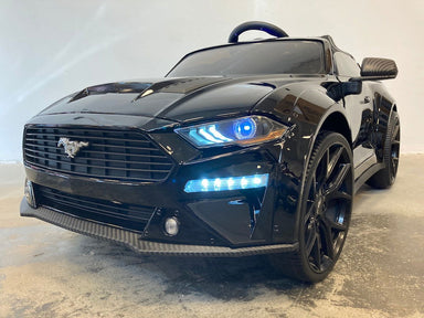 Accu kinder auto Ford Mustang met afstandsbediening 12 volt zwart - RideCars