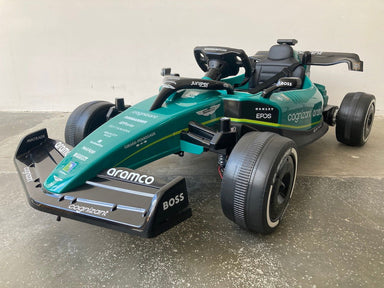 Aston Martin Formule 1 Kinderauto 24 volt - RideCars