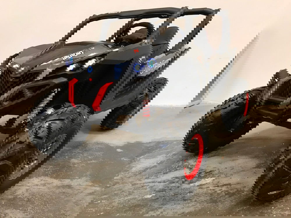 Elektrisch kinderjeep buggy 4WD carbon kleur - RideCars