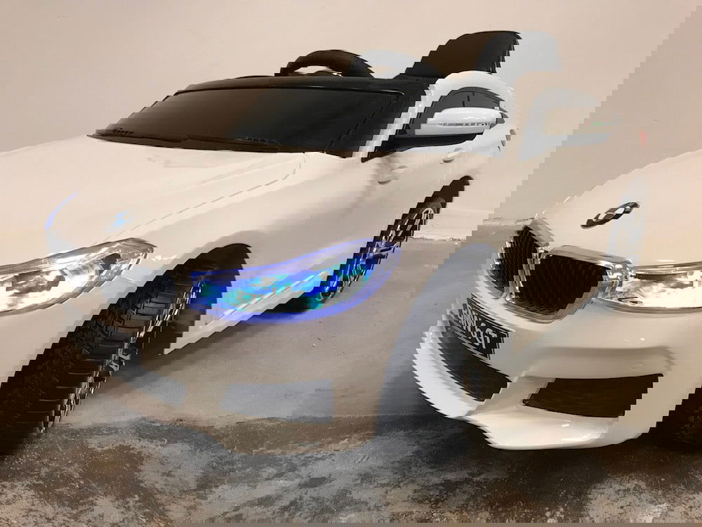 Elektrische auto kind BMW 6 GT 12 volt 2.4G RC - wit - RideCars