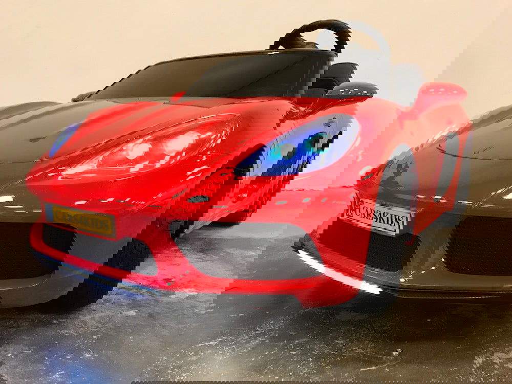 Elektrische kinderauto 24 volt twee persoons brushless motor rood - RideCars