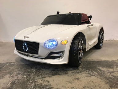 Elektrische kinderauto Bentley EXP 12 vleugeldeuren wit 12 volt 2.4G RC - RideCars
