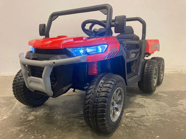 Elektrische kinderjeep Transporter 24 volt 6x6 - RideCars