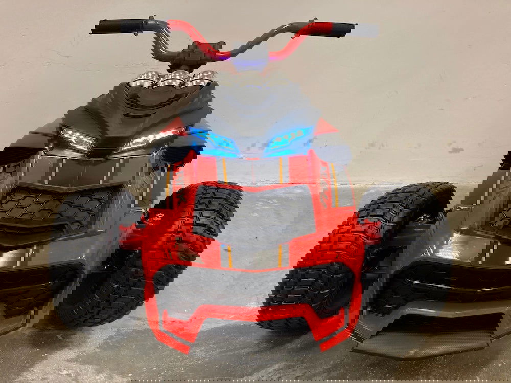 Elektrische kindermotor Spyder 12 volt - RideCars