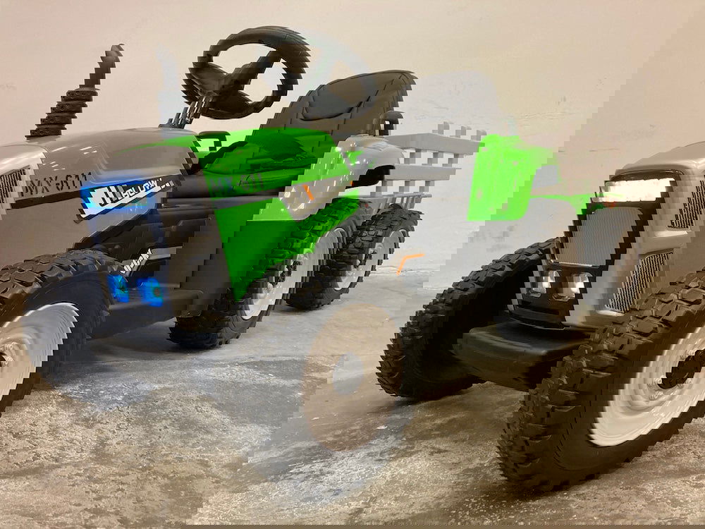 Elektrische kindertractor met aanhanger 12 volt groen - RideCars