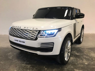 Kinderauto Range Rover HSE sport twee persoons 4x4 wit - RideCars