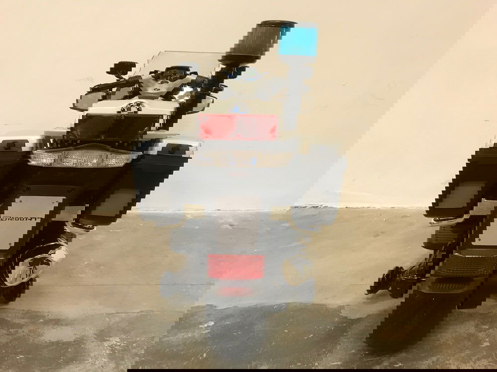 Kindermotor elektrisch 12 volt politie BMW R 1200 - RideCars