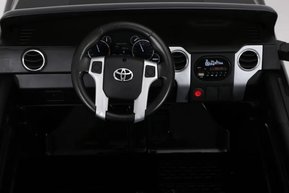 Toyota Tundra | elektrische kinderauto 12V 2 persoons zwart