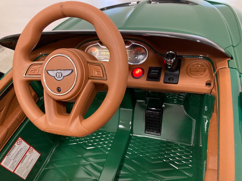 Bentley Bacalar elektrische kinderauto groen