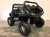 Accu kinderauto Mercedes Unimog 4x4 twee persoons camouflage kleur - RideCars