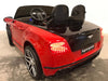 Accu kinderautoi Bentley Continental rood zwart 12 volt - RideCars