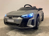 Audi E-tron GT accu kinderauto zilver 12 volt 4x4 - RideCars