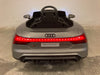 Audi E-tron GT accu kinderauto zilver 12 volt 4x4 - RideCars