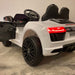 Audi R8 kinderauto mini 12 volt wit - RideCars