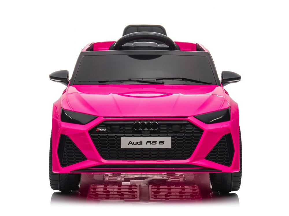 Audi RS6 Elektrische kinderauto 12V roze