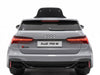Audi RS6 | elektrische kinderauto 12V grijs