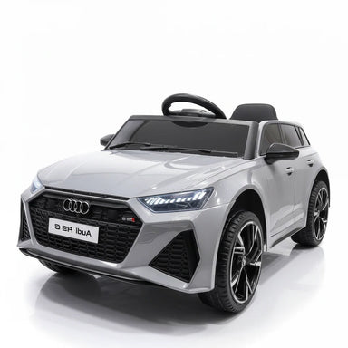 Audi RS6 | elektrische kinderauto 12V grijs