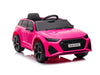 Audi RS6 Elektrische kinderauto 12V roze