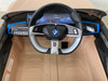 BMW i4 elektrische kinderauto beige