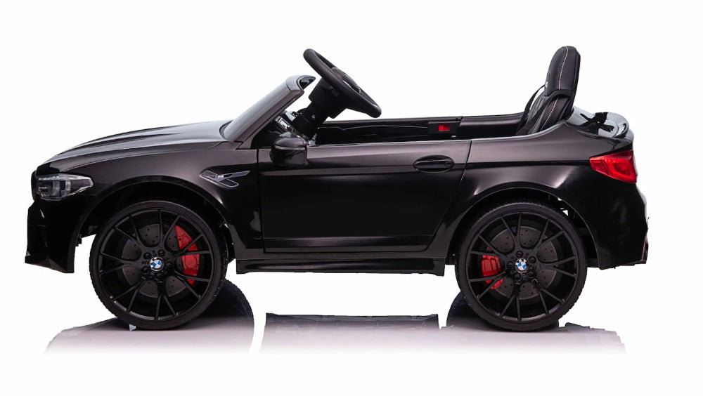 BMW M5 kinderauto 24V zwart - Full options model
