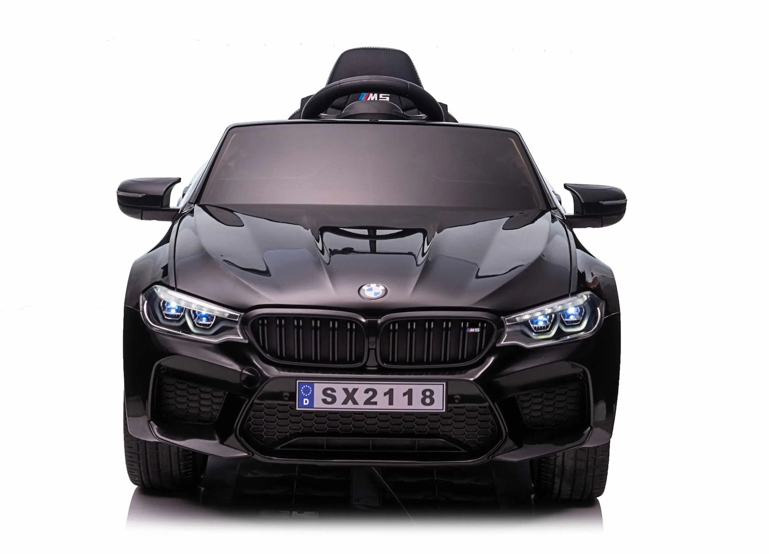 BMW M5 kinderauto 24V zwart - Full options model
