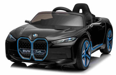 BMW i4 | Elektrische kinderauto 12V zwart