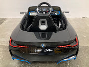 Elektrische kinderauto BMW i4 zwart