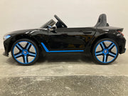 BMW i4 elektrische kinderauto zwart 