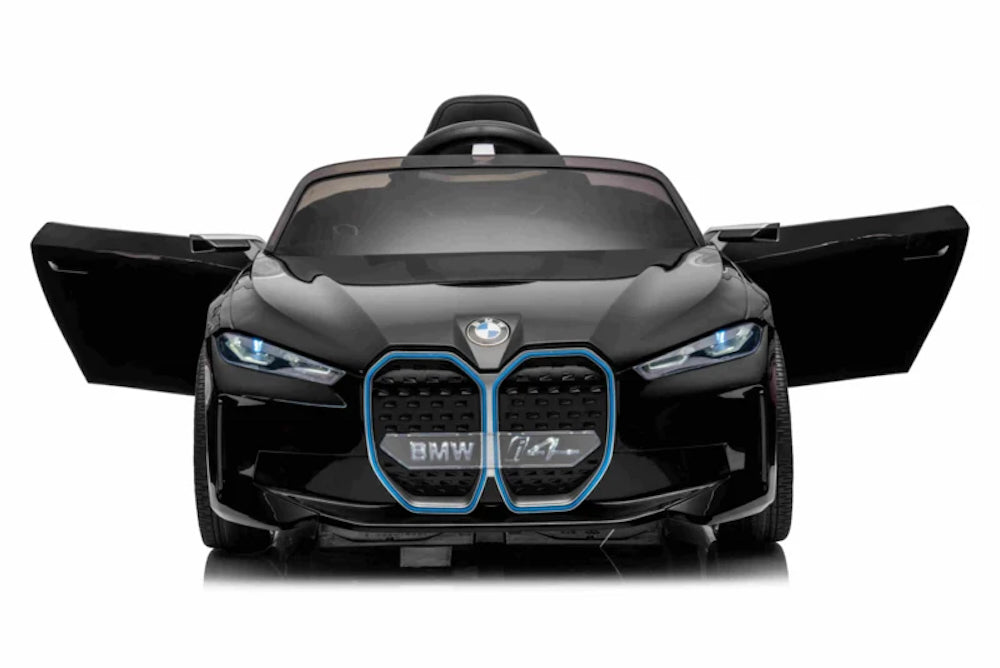 BMW i4 | Elektrische kinderauto 12V zwart