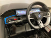 BMW i4 kinderauto zwart 12 volt - RideCars