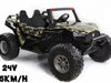 Beach Power Buggy | 24V 4x4 2 zitter High Speed Off-road Camouflage