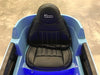 Bestuurbare auto kind Fiat 500 12 volt softstart blauw - RideCars