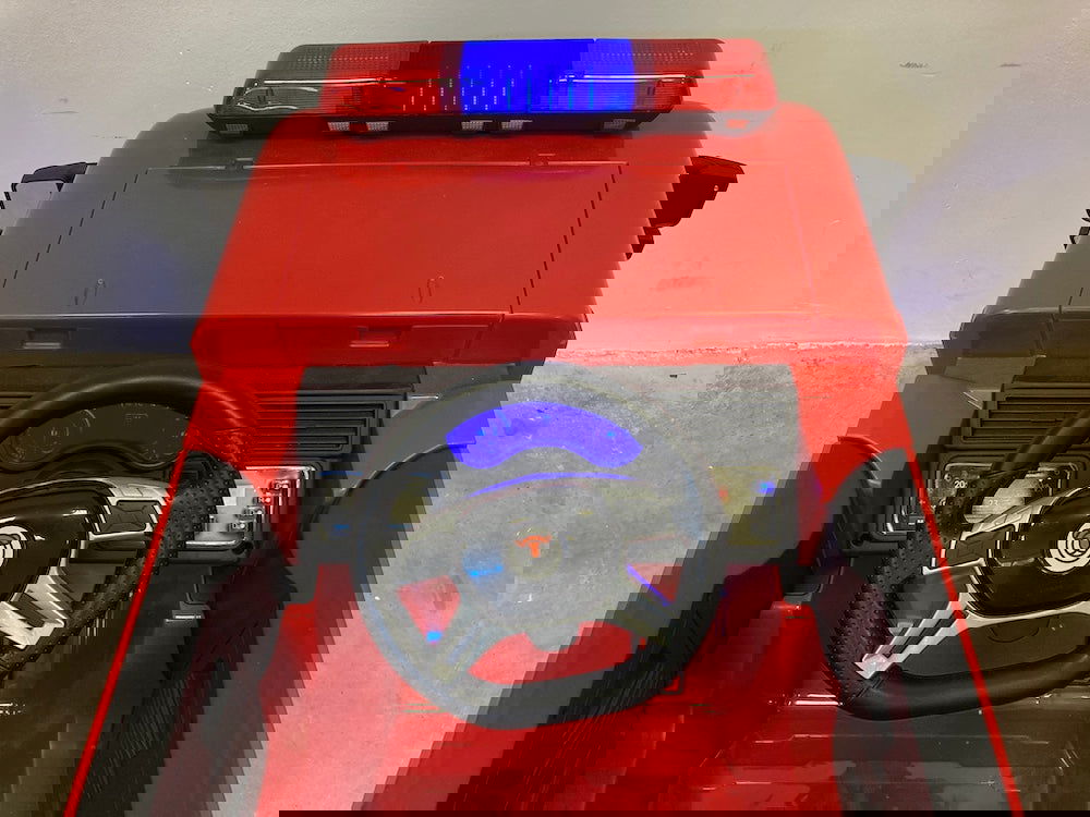 Brandweer elektrische kinderauto (met accessoires) - 1 persoons - RideCars