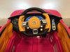 Bugatti Chiron elektrische kinderauto roze 12 volt - RideCars