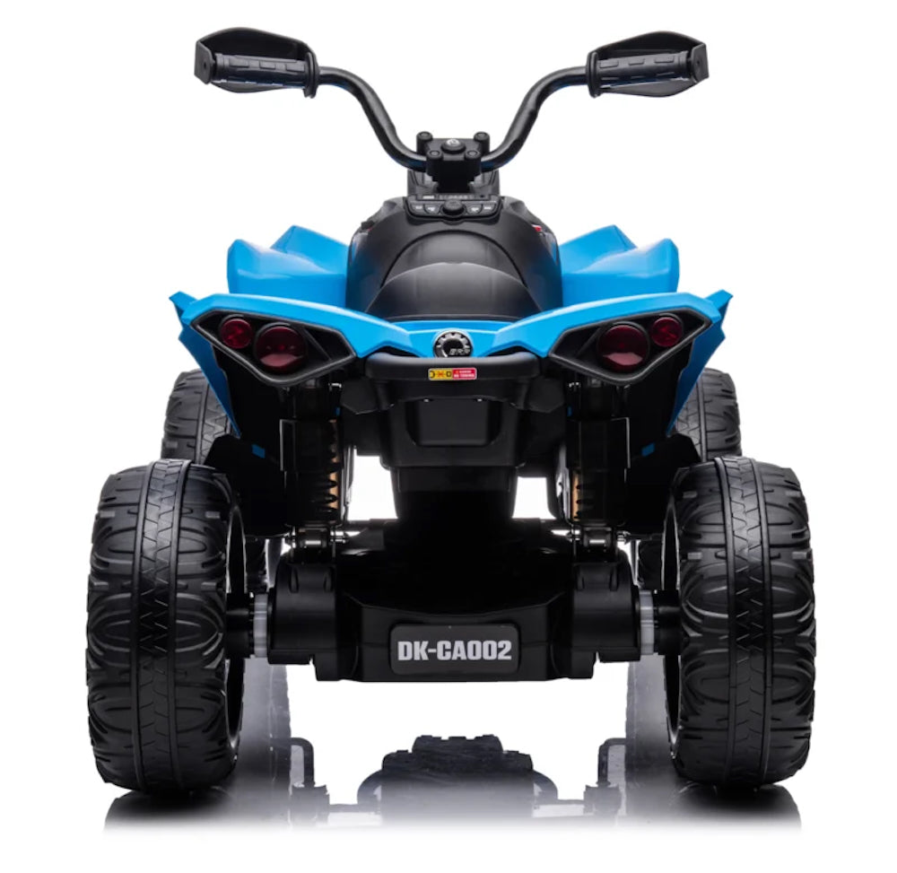 Can-Am Maverick | elektrische Kinderquad 12 volt 4WD blauw