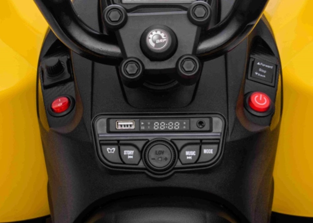 Can-Am Maverick Elektrische kinderquad 24 volt 4wd