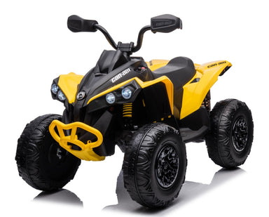 Can-Am Maverick | elektrische Kinder quad 12V 4WD geel