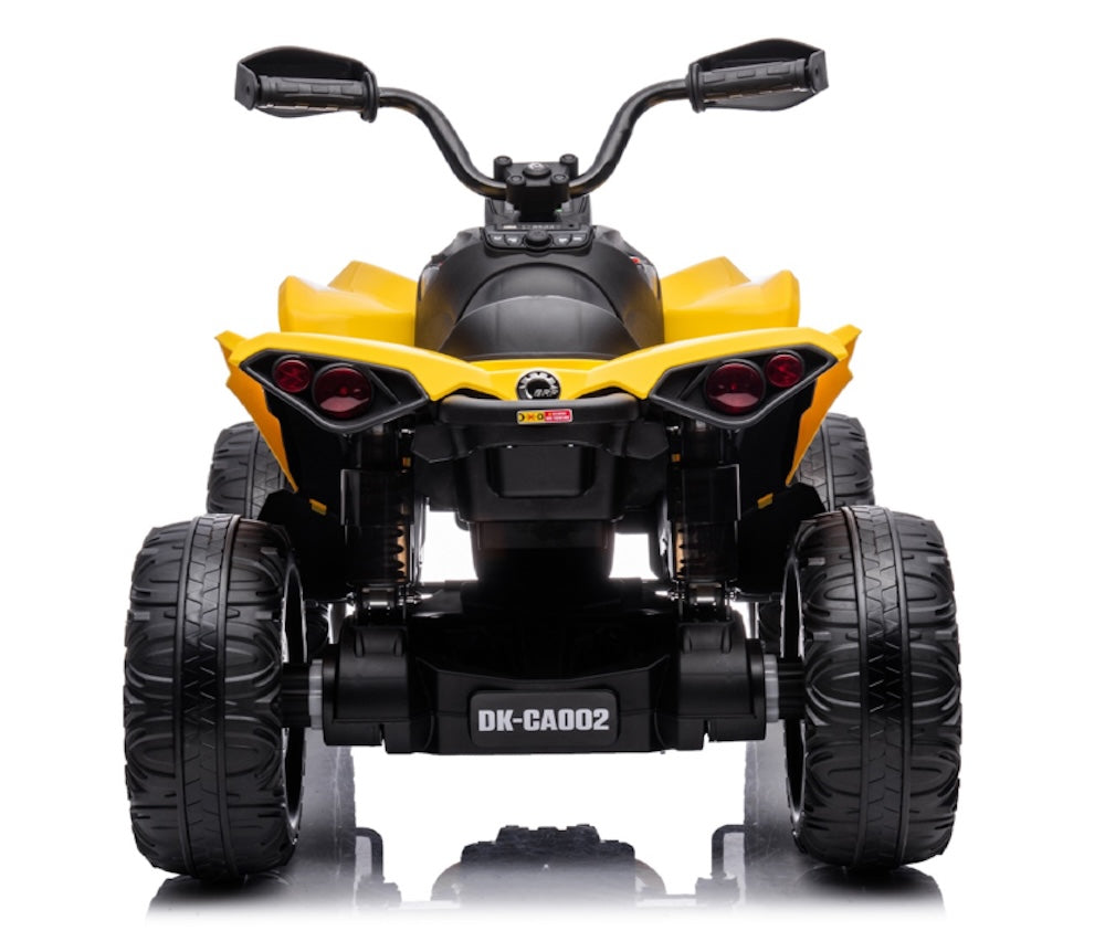 Can-Am Maverick | elektrische Kinder quad 12V 4WD geel