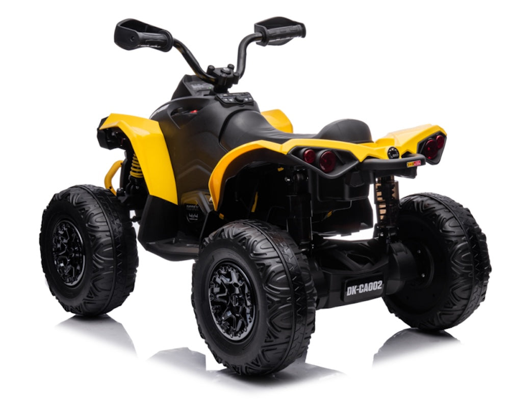 Can-Am Maverick | elektrische Kinder quad 12V 4WD geel
