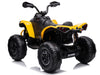 Can-Am Maverick | elektrische Kinder quad 12V 4WD geel