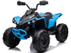 Can-Am Maverick | elektrische Kinderquad 12 volt 4WD blauw