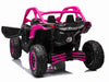 Can-Am Maverick  kinderbuggy 24V 4WD +videoscherm 2 persoons roze