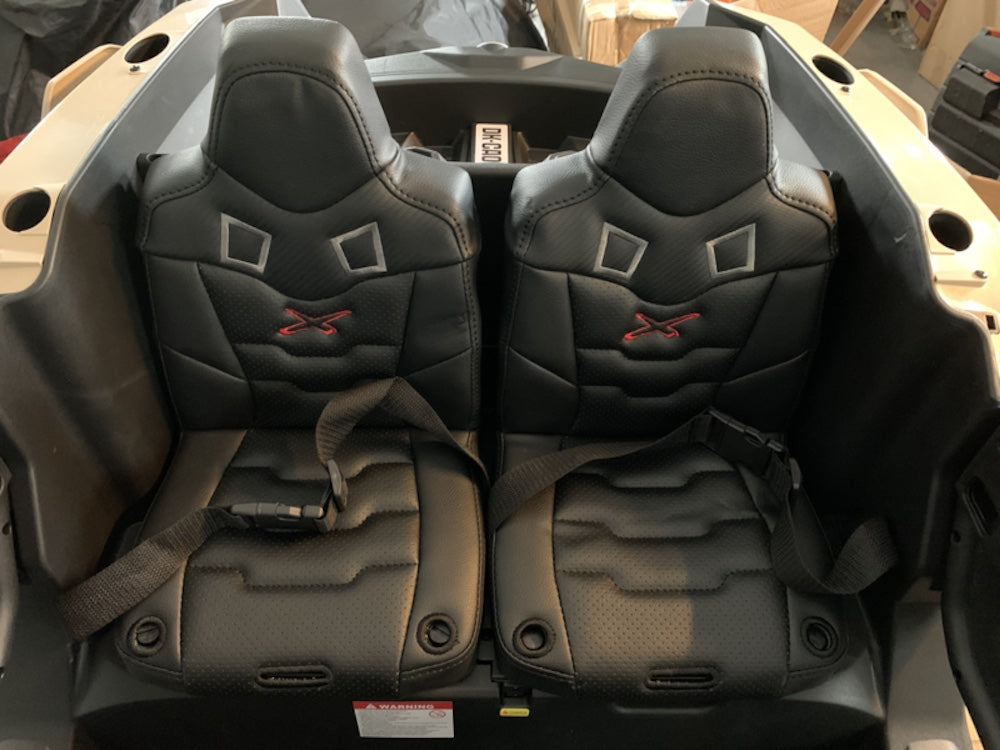 Can-Am Maverick | kinderbuggy 24V 4x4 MP4 2 zitter kaki