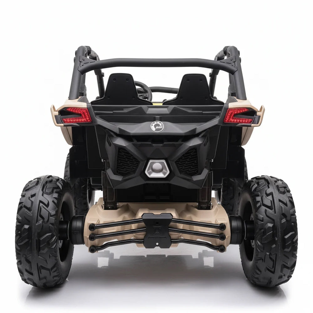 Can-Am Maverick | kinderbuggy 24V 4x4 MP4 2 zitter kaki