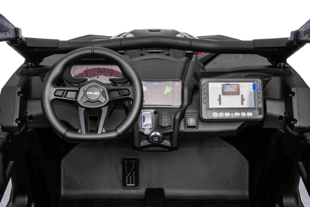 Can-Am Maverick | kinderbuggy 24V 4x4 MP4 2 zitter kaki