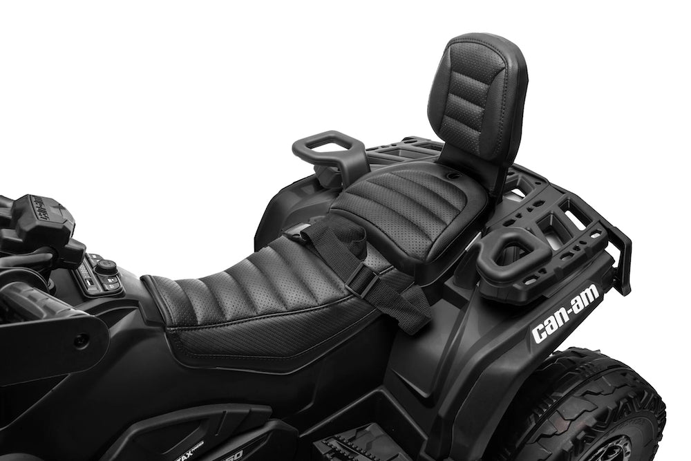 Can-Am Outlander | kinder quad 24V 4WD 2 zitter zwart