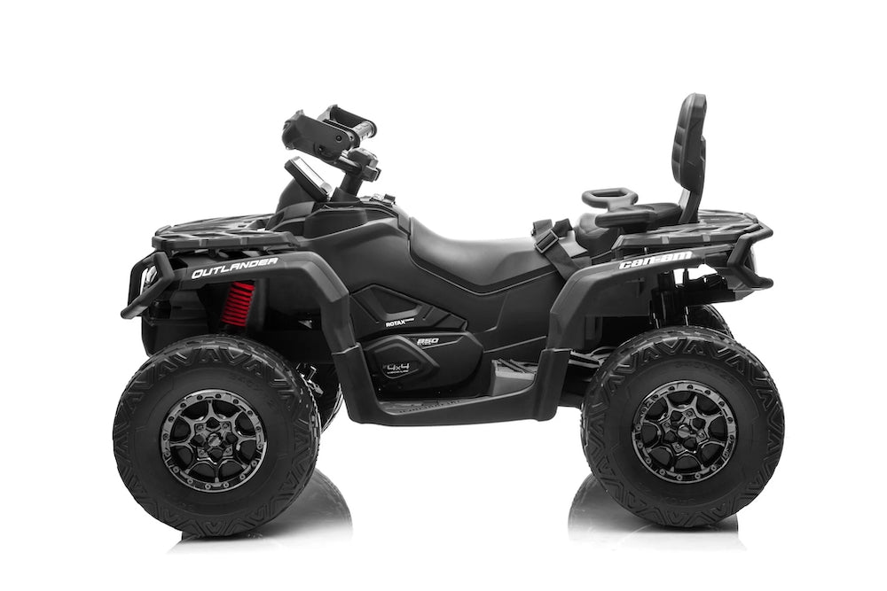 Can-Am Outlander | kinder quad 24V 4WD 2 zitter zwart