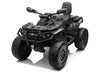 Can-Am Outlander | kinder quad 24V 4WD 2 zitter zwart