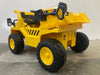 Caterpillar kinder dump truck 12 volt - RideCars