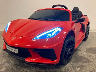 Corvette C8 Stingray kinderauto rood - RideCars